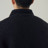 MERINO WOOL HANDKNITING G JACKET II |　ウール100％  ニットGジャン メンズ