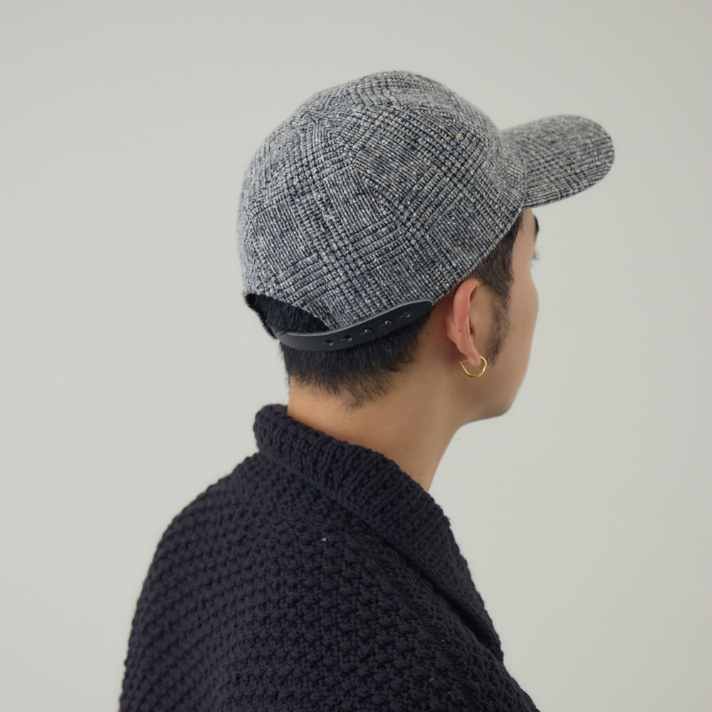 Nine Tailor × kuros'別注】ウールシャギーキャップ｜チェック柄 日本