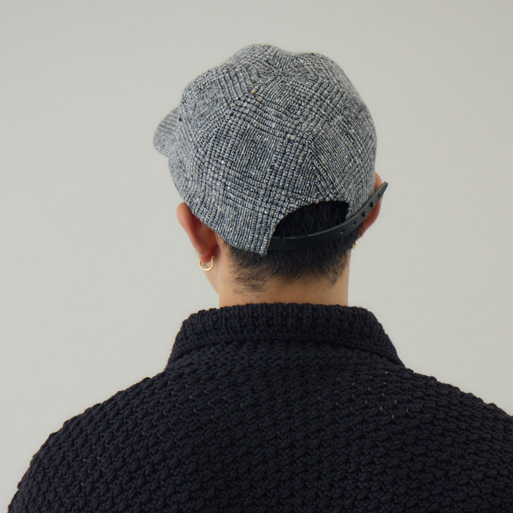 Nine Tailor × kuros'別注】ウールシャギーキャップ｜チェック柄 日本