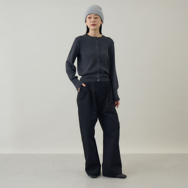 ベビーアルパカ混ニット帽｜ビーニー kuros’別注色 日本製