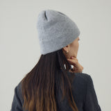 ベビーアルパカ混ニット帽｜ビーニー kuros’別注色 日本製