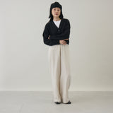 あったか耳付きニット帽｜手編み ウール100％ 日本製