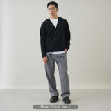 ウールカシミヤ Vネックカーディガン レギュラー