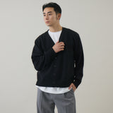 ウールカシミヤ Vネックカーディガン レギュラー