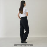 ウールカシミヤ ニットパンツ