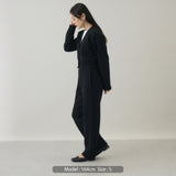 ウールカシミヤ Vネックカーディガン ショート