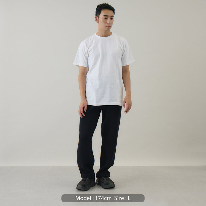 ウールカシミヤ ニットパンツ