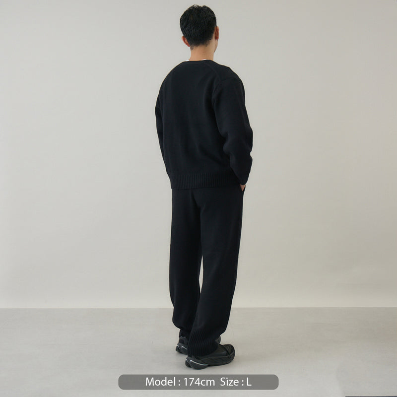 ウールカシミヤ Vネックカーディガン レギュラー