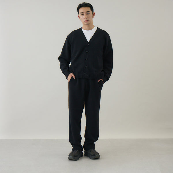 ウールカシミヤ Vネックカーディガン レギュラー