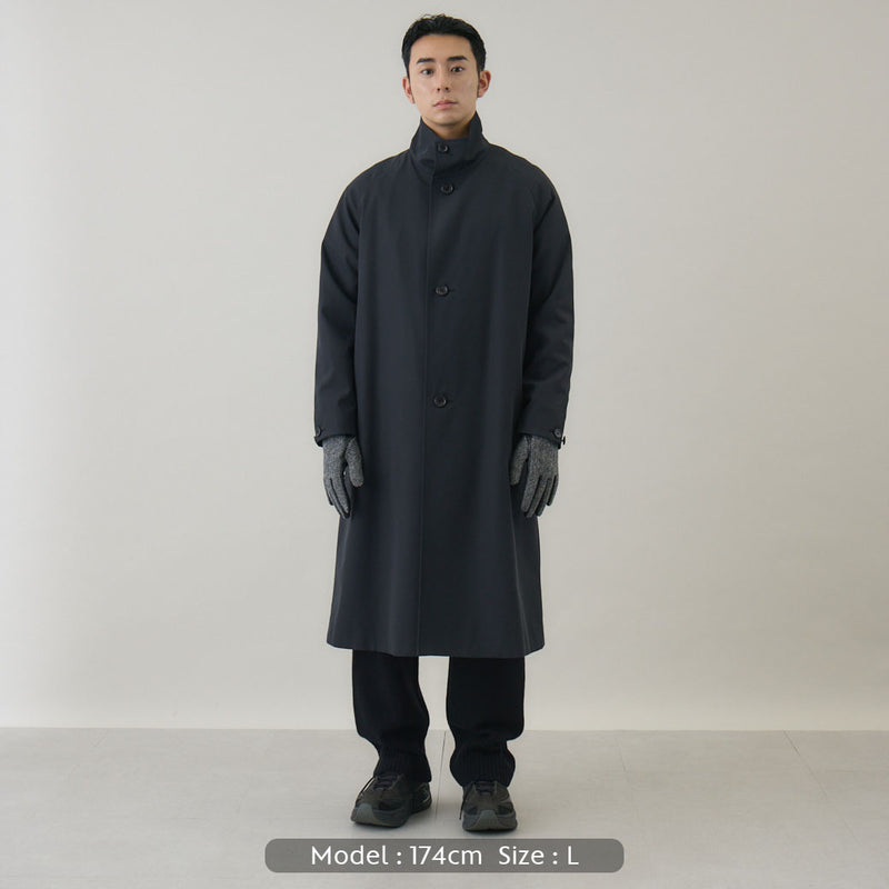 【kuros’オリジナル】KUROスタンドカラーコート｜2WAY 日本製 ユニセックス