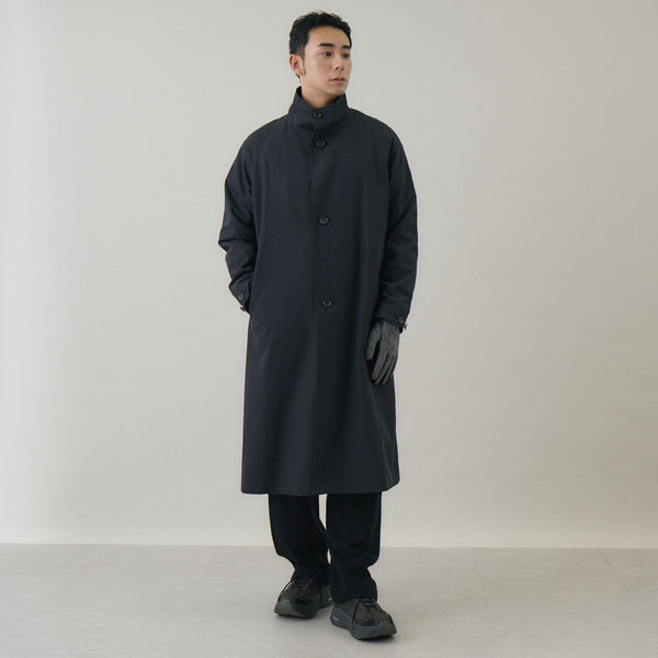 【kuros’オリジナル】KUROスタンドカラーコート｜2WAY 日本製 ユニセックス