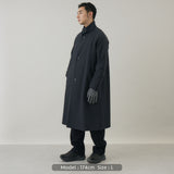 【kuros’オリジナル】KUROスタンドカラーコート｜2WAY 日本製 ユニセックス