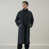 【kuros’オリジナル】KUROスタンドカラーコート｜2WAY 日本製 ユニセックス