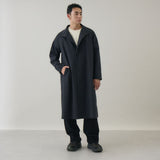【kuros’オリジナル】KUROスタンドカラーコート｜2WAY 日本製 ユニセックス