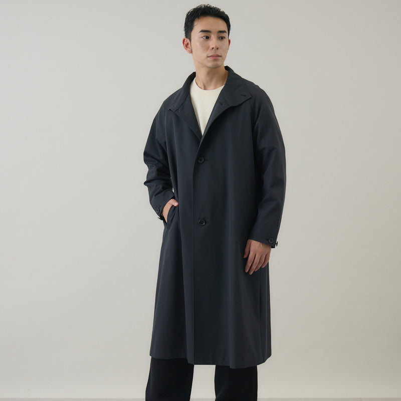 【kuros’オリジナル】KUROスタンドカラーコート｜2WAY 日本製 ユニセックス