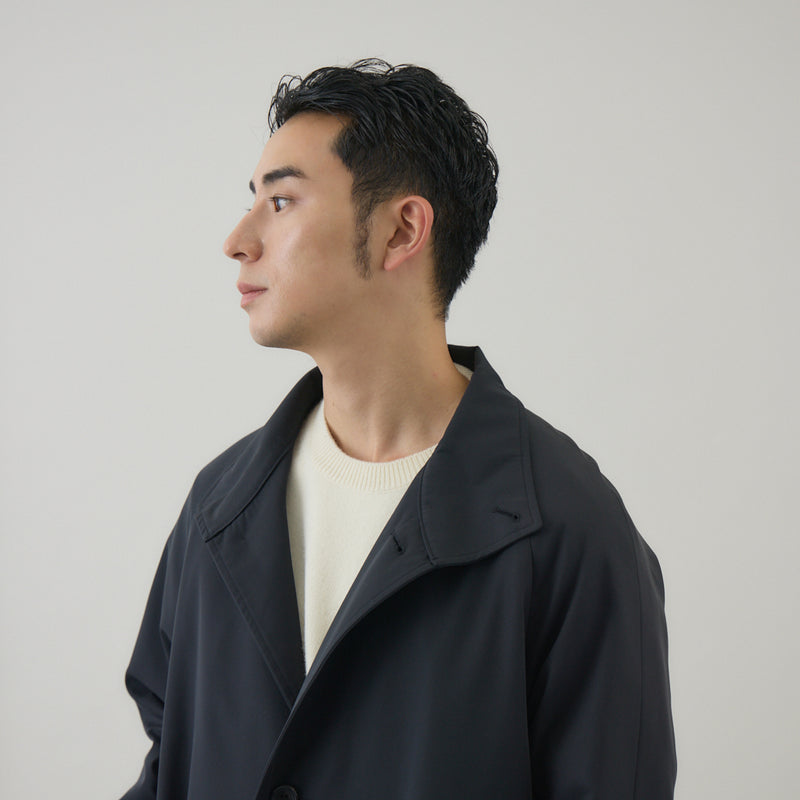 【kuros’オリジナル】KUROスタンドカラーコート｜2WAY 日本製 ユニセックス