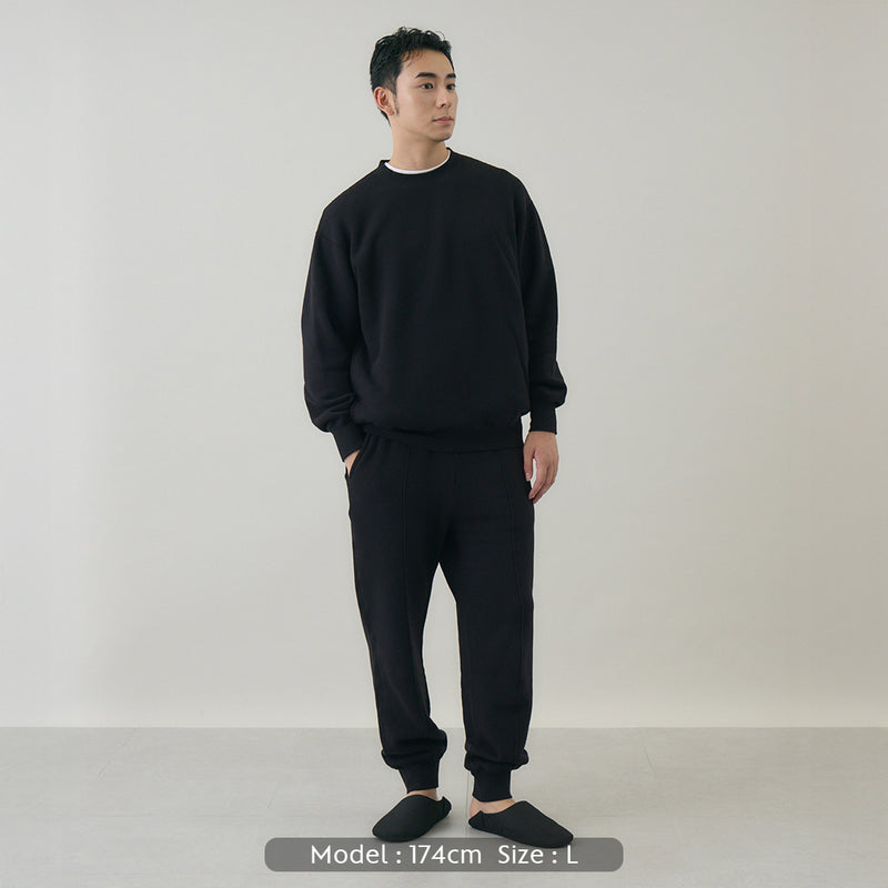 【kuros'オリジナル】もちとろスウェットパンツ｜セットアップ可 日本製 ユニセックス