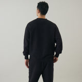 【kuros'オリジナル】もちとろクルーネックプルオーバー｜セットアップ可 日本製 ユニセックス