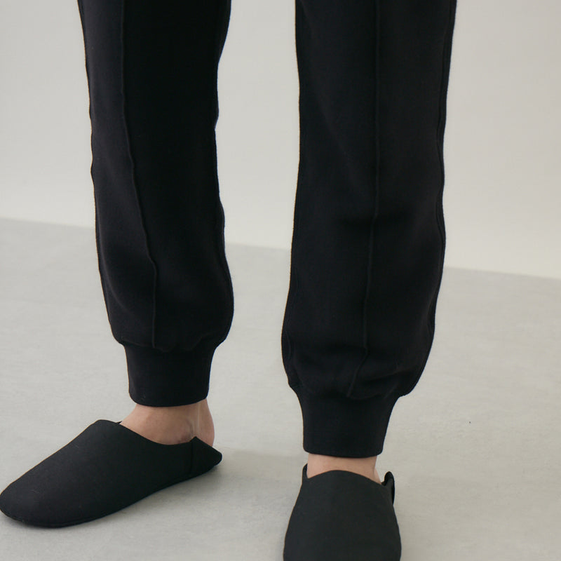 ウールカシミヤ ニットパンツ