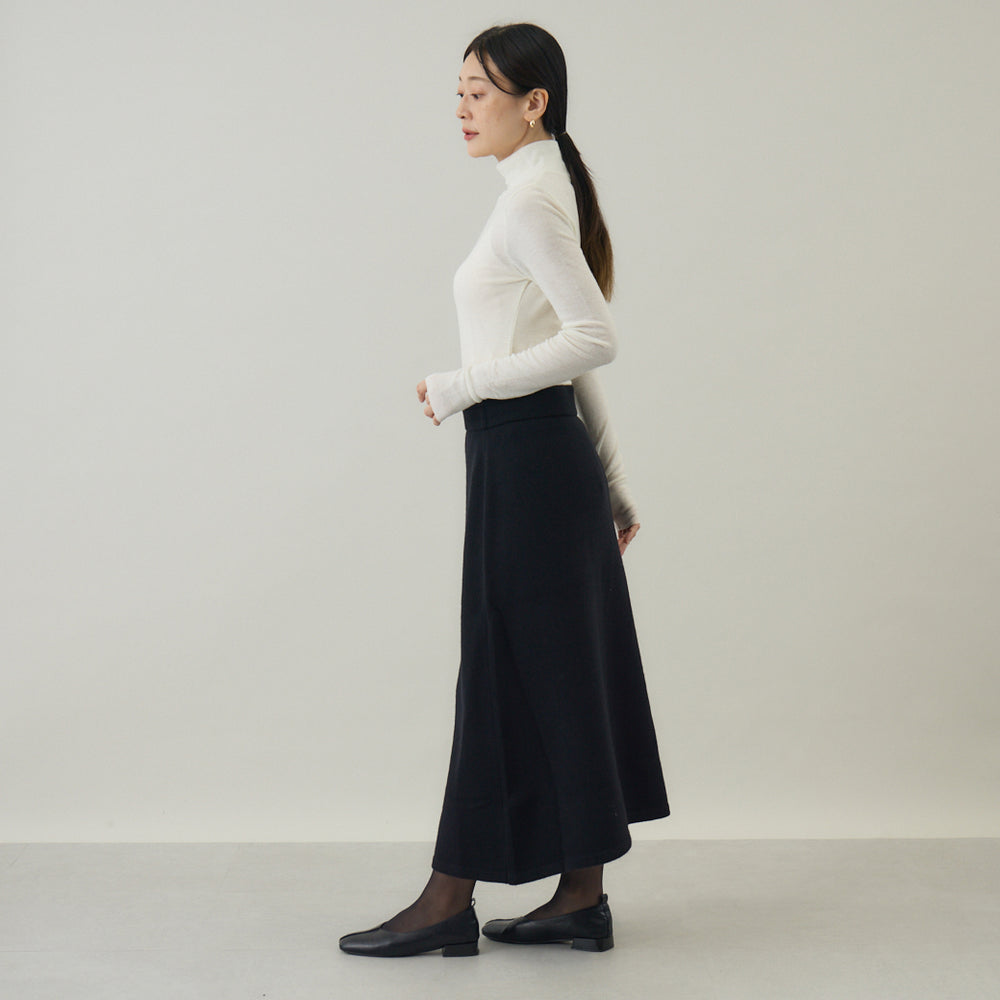 ウールカシミヤ ニットスカート – kuros.style