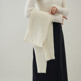 ベビーアルパカ混ストール｜kuros’別注色 日本製