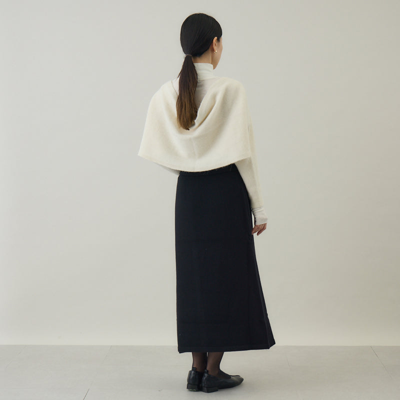 ベビーアルパカ混ストール｜kuros’別注色 日本製