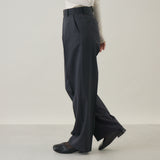 ウールタックワイドパンツ | ウール100％ ユニセックス