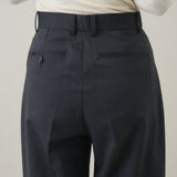 ウールタックワイドパンツ | ウール100％ ユニセックス