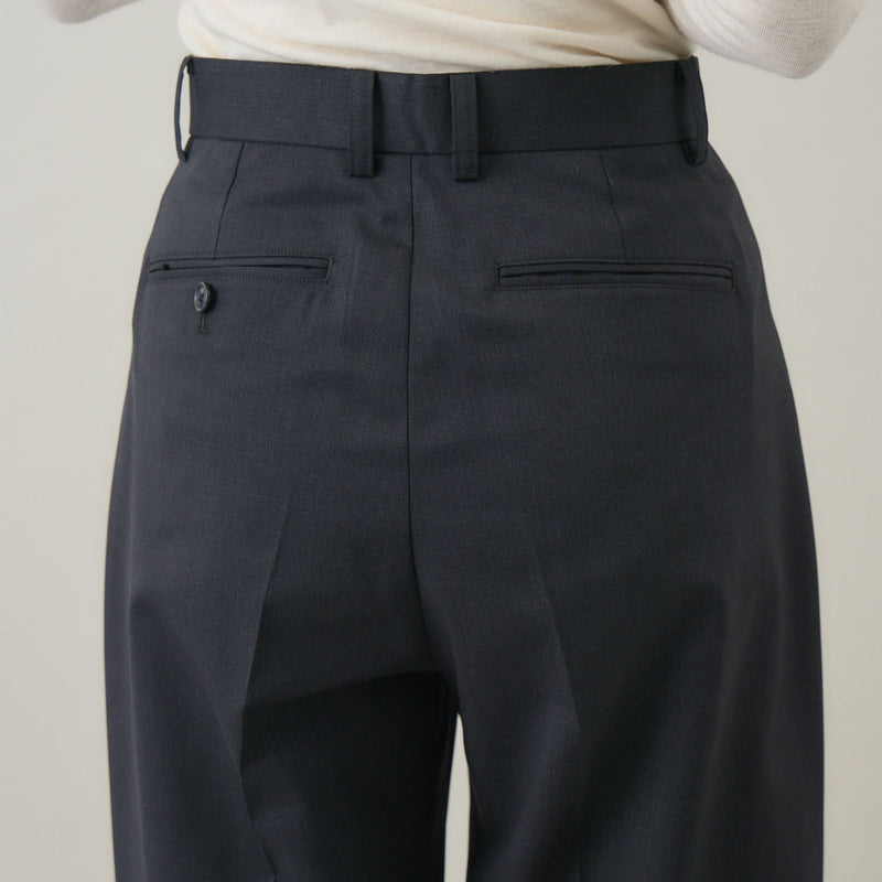 ウールタックワイドパンツ | ウール100％ ユニセックス