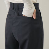 ウールタックワイドパンツ | ウール100％ ユニセックス