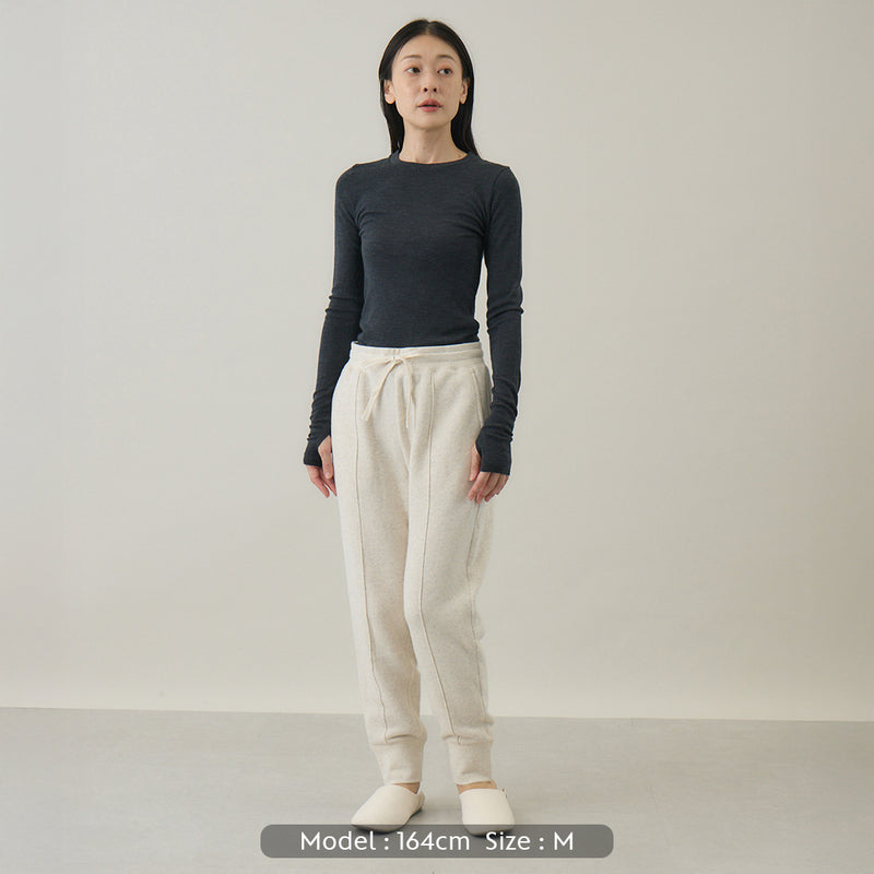 【kuros'オリジナル】もちとろスウェットパンツ｜セットアップ可 日本製 ユニセックス