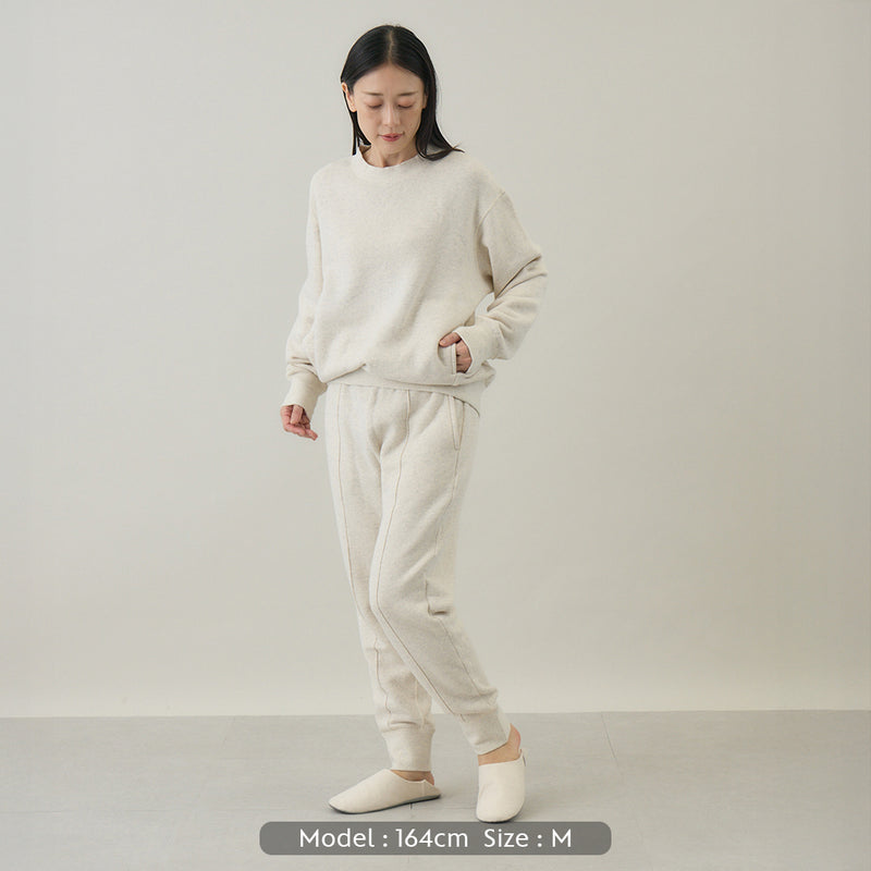【kuros'オリジナル】もちとろスウェットパンツ｜セットアップ可 日本製 ユニセックス