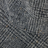 【Nine Tailor × kuros’別注】ウールシャギーキャップ｜チェック柄 日本製