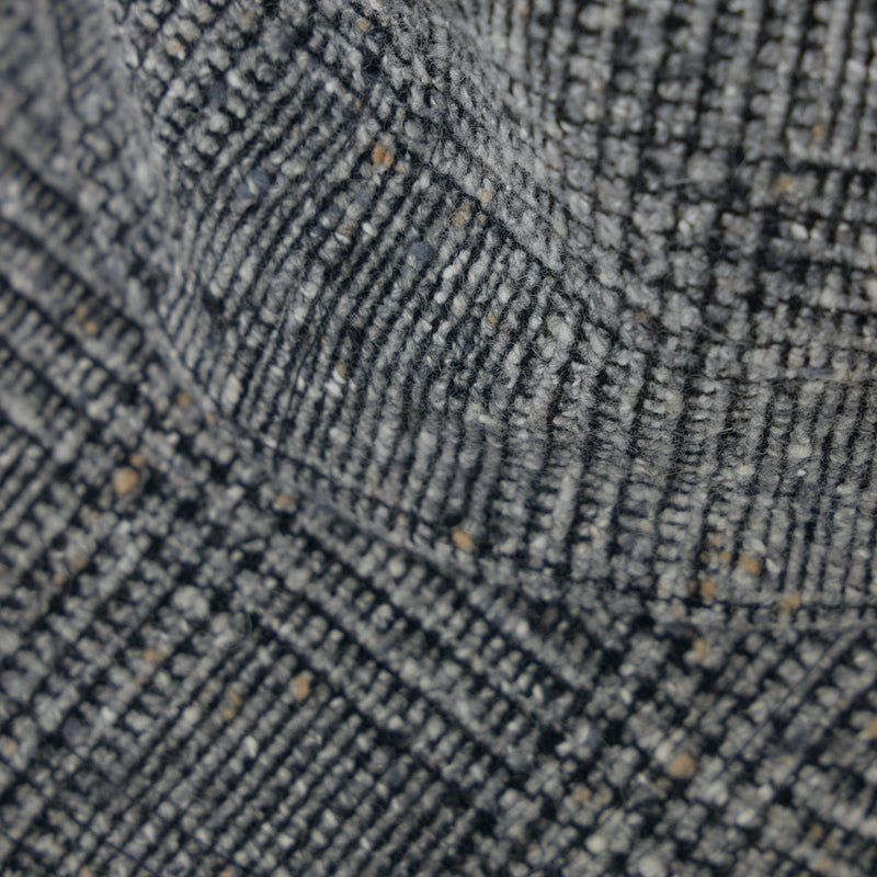 【Nine Tailor × kuros’別注】ウールシャギーキャップ｜チェック柄 日本製