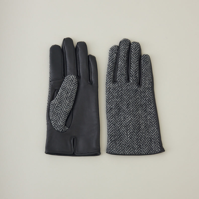 Harris Tweed グローブ｜タッチパネル対応 日本製 メンズ