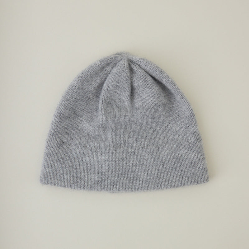 ベビーアルパカ混ニット帽｜ビーニー kuros’別注色 日本製