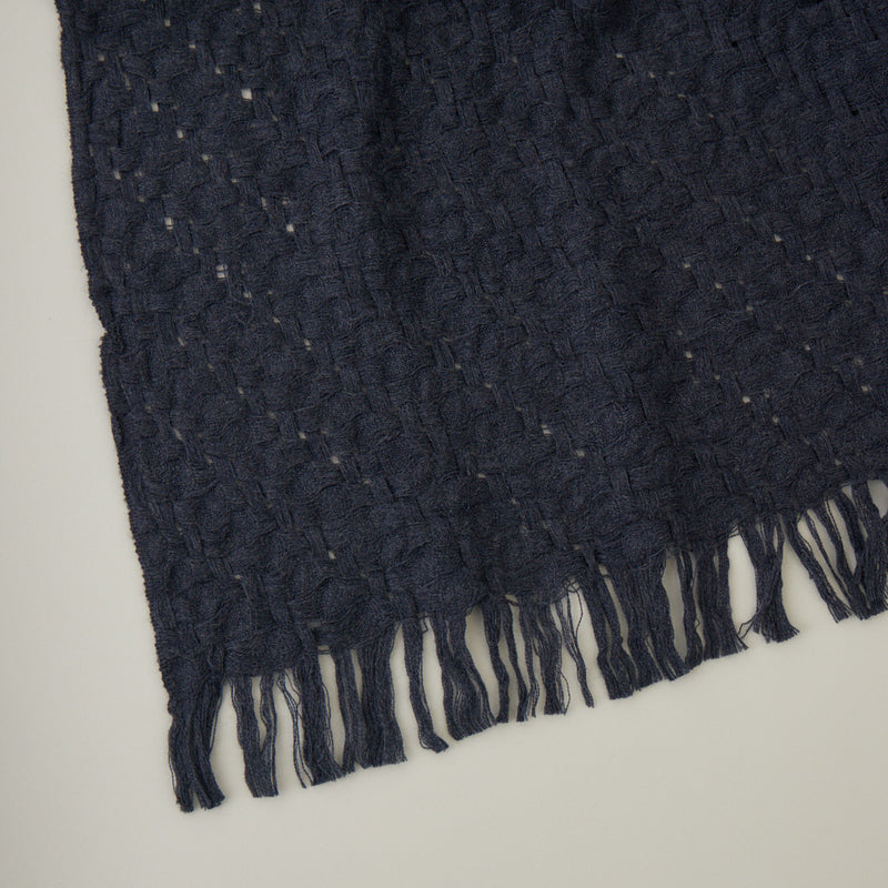 ふんわり軽やか空羽織りストール｜日本製　ユニセックス