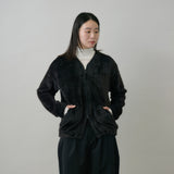 TEDDY JERSEY ZIP-UP CARDIE｜日本製 男女兼用