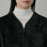 TEDDY JERSEY ZIP-UP CARDIE｜日本製 男女兼用