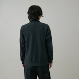 TWILL JERSEY TRACK JACKET/ BLACK ｜日本製 メンズ