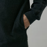 TWILL JERSEY TRACK JACKET/ BLACK ｜日本製 メンズ