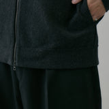 TWILL JERSEY TRACK JACKET/ BLACK ｜日本製 メンズ