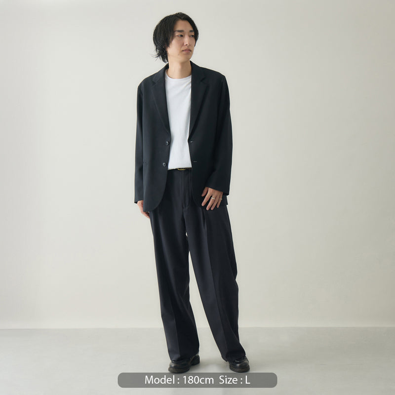 kuros'オリジナル】リラックスフィット シングルテーラードジャケット