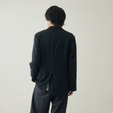 【kuros’オリジナル】リラックスフィット シングルテーラードジャケット | ストレッチ 日本製 男女兼用