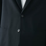 【kuros’オリジナル】リラックスフィット シングルテーラードジャケット | ストレッチ 日本製 男女兼用