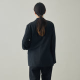 【kuros’オリジナル】リラックスフィット シングルテーラードジャケット | ストレッチ 日本製 男女兼用