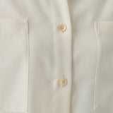 【kuros'オリジナル】スリットシースルーシャツ｜シアー ドライタッチ レディース