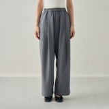 【kuros'オリジナル】イージーワイドタックパンツ | ウエストゴム オールシーズン可 男女兼用