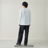 【kuros'オリジナル】イージーワイドタックパンツ | ウエストゴム オールシーズン可 男女兼用