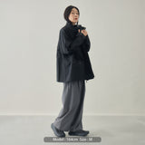 【kuros'オリジナル】ウエストドローコードジャケット | 2WAY 高機能素材 男女兼用